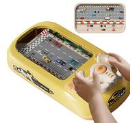 Simulated Driving Racing Car Game with Sound, Steering Racing Wheel Toy, Interactive Driving Simulation Toy with 200 Challenges, Educational Car Racing Adventure Toys for Kids