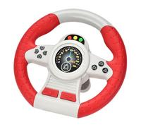 Simulated Driving Steering - Realistic Rotating Car Wheel, Interactive Copilot Play Set | Educational Driving Simulator, Kids Horn Sounds, Gear Shifter Non Slip Base, Safe Family Gameplay