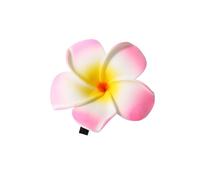 Simulated Egg Flower Hair Clip For Vacation, Side Clip Flower Hair Clip, Duckbill Clip Hair Accessory(Pink1,6cm)