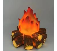 Simulated LED Fireplace Lantern Battery Powered Flameless Light With Simulation Flame Table Decorative Lamp Mini Fireplace Ornament for Cozy Home Decor Free Standing Electric Log Burner