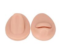 Simulated Mouth Tongue Model, Silicone Tongue Stud Model Mouth Soft Practical Compact Simple To Operate For Jewelry Shop (Medium Skin Color)