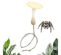 Simulated Mushroom Decor for Jumping Spider Enclosures | Mini Mushroom Toy Habitat Accessory for Mantis, Scorpions, Hermit Crabs & Tiny Pets - Indoor Terrarium Decoration