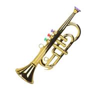 Simulated Musical Trumpet - Simulated Wind Musical Instrument Learning Instrument Educational Instrument Trumpet Musical Instrument Encourage Active Participation for Birthday