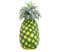 Simulated Pineapple Fruit Model for Home Decor, Realistic Plastic Pineapple Prop for Living Room, Hotel, Kitchen Display and Photography, Artificial Food Decoration