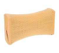 Simulated Rattan Sauna Pillow with Breathable Pe Material, Easy to Carry and Conforms to Head Shape, Neck Rest Pillow for Spa and Steam Room Use