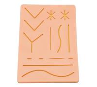 Simulated Skin&Meat Suture Practice Model,Silicone Laparoscopic & Oral Training Pad for Medical Student Surgical Skills