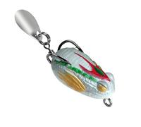 Simulated Soft Frogs Baits with Double Hook and, Type A