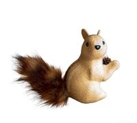 Simulated Squirrel Ornament Pendant for Christmas Decor, Lightweight for Easy Storage, Suitable for Tree and Festive Displays, Size 15x5 5x11cm (small)