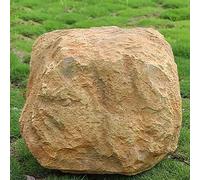 Simulated Stone Decoration Concealed Pipe Access Cover, Large-Scale Design, 147.2 x 20.5 x 13 inches, Grey