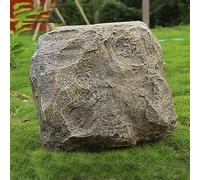 Simulated Stone Decoration Concealed Pipe Access Cover, Large-Scale Design, 147.2 x 20.5 x 13 inches, Grey