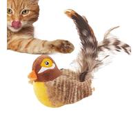 Simulated Tweet - Interactive Toy for Realistic Sound, Motion Sensor and Floating Wings | Automatic Indoor Hunting Toy Includes from to to