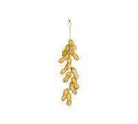 Simulated Vegetable Hanging Decoration Set - Chili Pepper, Garlic & Peanut Models for Garden, Patio, Kitchen or Mexican-Themed Home Decor - Fo