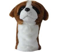 Simulated Ventriloquism Puppy Hand Puppet Plush Doll Saint Bernard Plush Toy Parent-child Game Storytelling Gloves Early Education Props