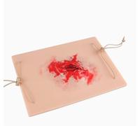 Simulated Wound Bleeding Model Wound Packing and Tourniquet Trainer Kit,Wearable Simulated Wound Skin Model, Surgical Simulation of Wound Bleeding for First Aid Training