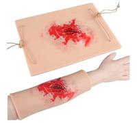 Simulated Wound Training Kit for First Aid Practice, Includes Packing and Tourniquet Modules to Enhance Bleeding Control Skills in Surgical Simulation Scenarios