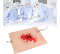Simulates Wound Kit, Laceration Simulator Model, Realistic Appearance and Highly Simulated Simulation Design, Adjustable Wearable Design and Effectively Help Stop Bleeding, for Practice First Aid Skil