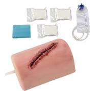 Simulates Wound Wrapping And Tourniquet Trainer, With Compression Gauze, Waterproof Pad And Infusion Bag, Stop The Bleed Training, Simulated Human Skin
