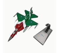 Simulation Alloy Plane Fighter Scale Model Miniature with Stand Zinc Alloy Construction Clear Canopy Detailed Panels Fixed Landing Gear stable base, 1-72 China-pakistan