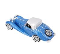 Simulation Alloy Vintage Classic Car Model Toy for Children Collectible Home Decoration [Plastic Alloy] for Kids (Blue)