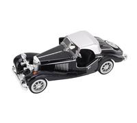 Simulation Alloy Vintage Classic Car Model Toy for Children Collectible Home Decoration [Plastic Alloy] for Kids (Black)