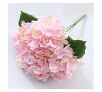Simulation Artificial Flower Big 5 Hydrangea Silk Cloth Home Living Room Table Decoration Wedding Fake Flower Blue(016)