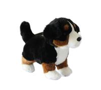 Simulation Bernese Mountain Dog Plush Doll Animal Puppy Toy Soft And Cute 's Companion Gift Home Ornament