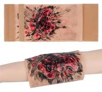 Simulation Burn Model, Limb Burn Training Module, Burn Moulage, 3-4 Degree Burn Simulation Model, Wearable Wound Skin Model, Learn About Burn Care, for Medical Teaching Demonstration.