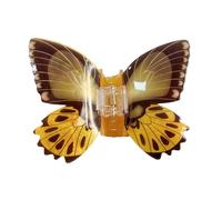 Simulation Butterfly Hair Clip - Elegant Claw Barrette, Acrylic Accessory for Girls, Spring Clamp