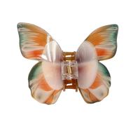Simulation Butterfly Hair Clip Elegant Claw Barrette Acrylic Accessory For Girls Spring Clamp Accessory Cute Butterfly Clip