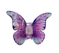 Simulation Butterfly Hair Clip Elegant Hair Claw Barrette Acrylic Hair Accessories Spring Clamp Hair Accessories for Girls