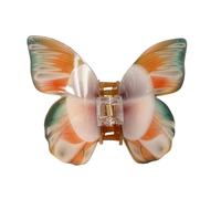 Simulation Butterfly Hair Clip Elegant Hair Claw Barrette Acrylic Hair Accessories Spring Clamp Hair Accessories for Girls