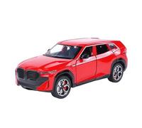Simulation car retro car model 1:24 Fit for BMW XM Alloy Sound And Light Metal Toys Vehicles Car Model not include batteries(Red)