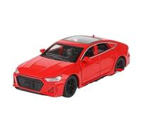 Simulation car retro car model 1:32 Fit for Audi RS7 Coupe Alloy Diecasts Metal Sports Car Vehicles Model Simulation Sound and Light not include batteries(Red)