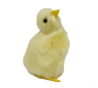 Simulation Chicken Plush Toy for Home Decoration, Office Display, or Storytelling Activities Adorable Addition for Easter Themes (straight-headed)