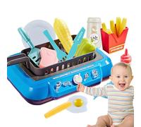 Simulation Cooking Toy - Gourmet Kitchen Utensils, Tat Play Box with Tools, Educationally Safe Kit for Early Learning | Simulation Cooking Toy Girls 3 Years Old Ko