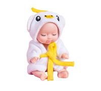 Simulation Doll Toy - Reborn Figurine, Small Realistic Playmate, Soft Miniature Character, Cute Nursery Collectible | Desktop Decoration For Boys Girls Birthdays