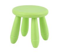 Simulation Dollhouse Miniature Stool Chair Dollhouse Decor Green, 3.7x3.5cm