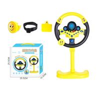 Simulation Driving Car Toy with 360 Degree Rotating Steering Wheel Detachable for Kids Age 3 Up Educational Racing Toy for Boosting Imagination (Type 3)
