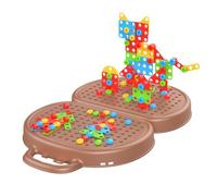 Simulation Electric Drill Tool Repair Box, Screwdriver Repair Toys, Assembling Toolbox Toy For 4-6 Years Old