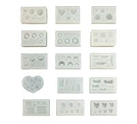 Simulation Food Bread Biscuit-Cake Mold Miniature Cookie Silicone Mold Aroma-Candle Cake Decoration Resin Molds Silicone Earrings