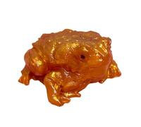 Simulation Frog Model Kids Animal Toy Toad Tricky Scary Squeeze Sound Hobby Toy Collection Squeeze Toad Toy Decor