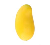 Simulation Fruit Models 12Pcs for Table Centerpiece(136 Yellow mango) | 12 pieces total, 10 fruit varieties, lifelike colors, plastic material, long-lasting use