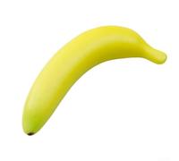 Simulation Fruit Models 12Pcs for Table Centerpiece(Banana) | 12 pieces total, 10 fruit varieties, lifelike colors, plastic material, long-lasting use
