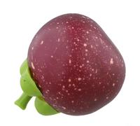 Simulation Fruit Models 12Pcs for Table Centerpiece(Mangosteen) | 12 pieces total, 10 fruit varieties, lifelike colors, plastic material, long-lasting use