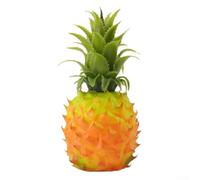 Simulation Fruit Models 12Pcs for Table Centerpiece(Weighted pineapple) | 12 pieces total, 10 fruit varieties, lifelike colors, plastic material, long-lasting use