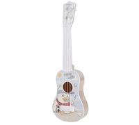 Simulation Guitar Toy Comfortable Touch Cute Shape Early Education Music Toys for Children, 35.5x10.5cm (Style 1)