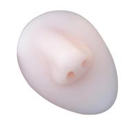 Simulation Human Silicone Nose Model - Ear Flexible Acupuncture Practice for Ring And Nail Display, Training Tool(A)