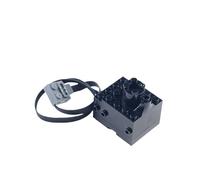 Simulation Light Spray Smoke Exhaust Parts Technical Bricks Mould King Fogger Building Blocks For Cars Trains Energy Saving Strong(Black,1 PCS)