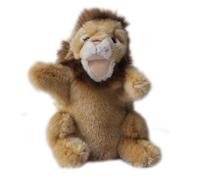 Simulation Lion Hand Puppet Toy Ventriloquist Plush Animal Toy Soft And Cute 's Early Education Gift Home Decoration