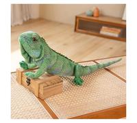 Simulation Lizard Plush, Lifelike Lizard Stuffed Animals Reptile Plushie Toy for Kids Prank Props Halloween(Blue,65CM/25IN)